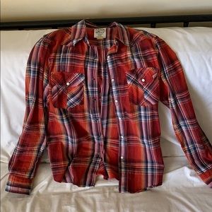 Pearl snap western shirt